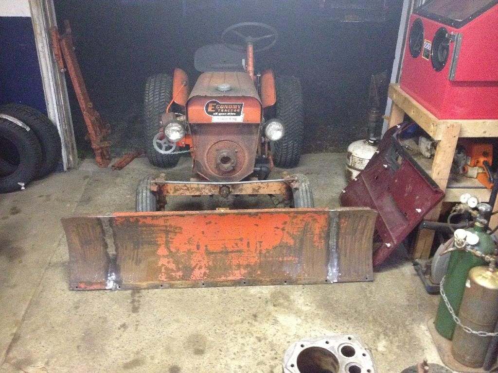 Making My Snow Plow Wider Garden Tractor Forums